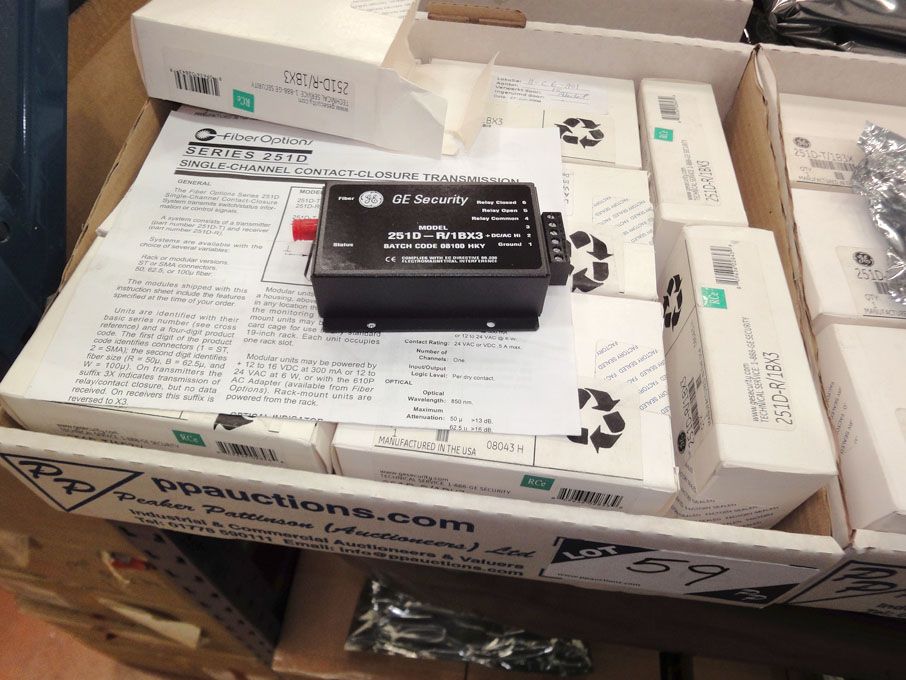 15x GE security 251D-R/1BX3 single channel contact...