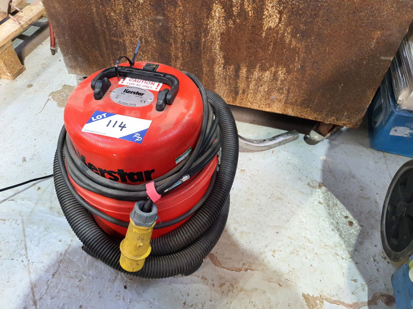 Kerstar KV10/1 110v hoover - Lot Located at: PP Sa...