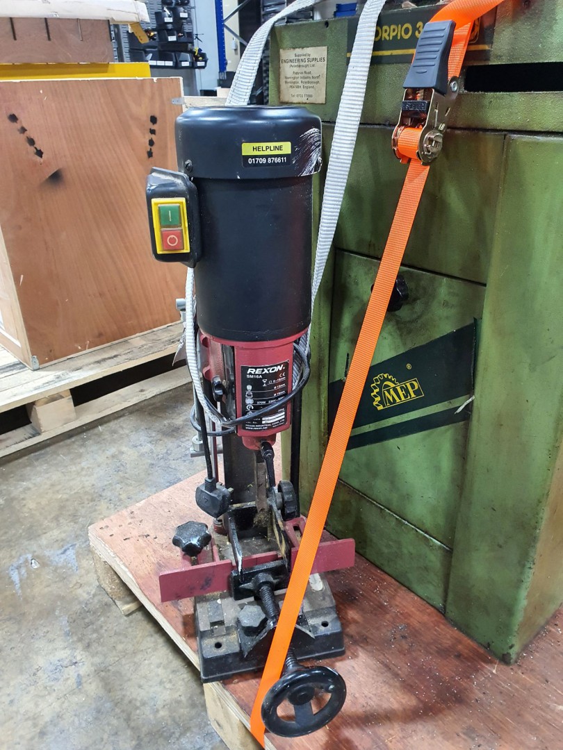 Rexon SM16A bench type morticer - Lot Located at:...