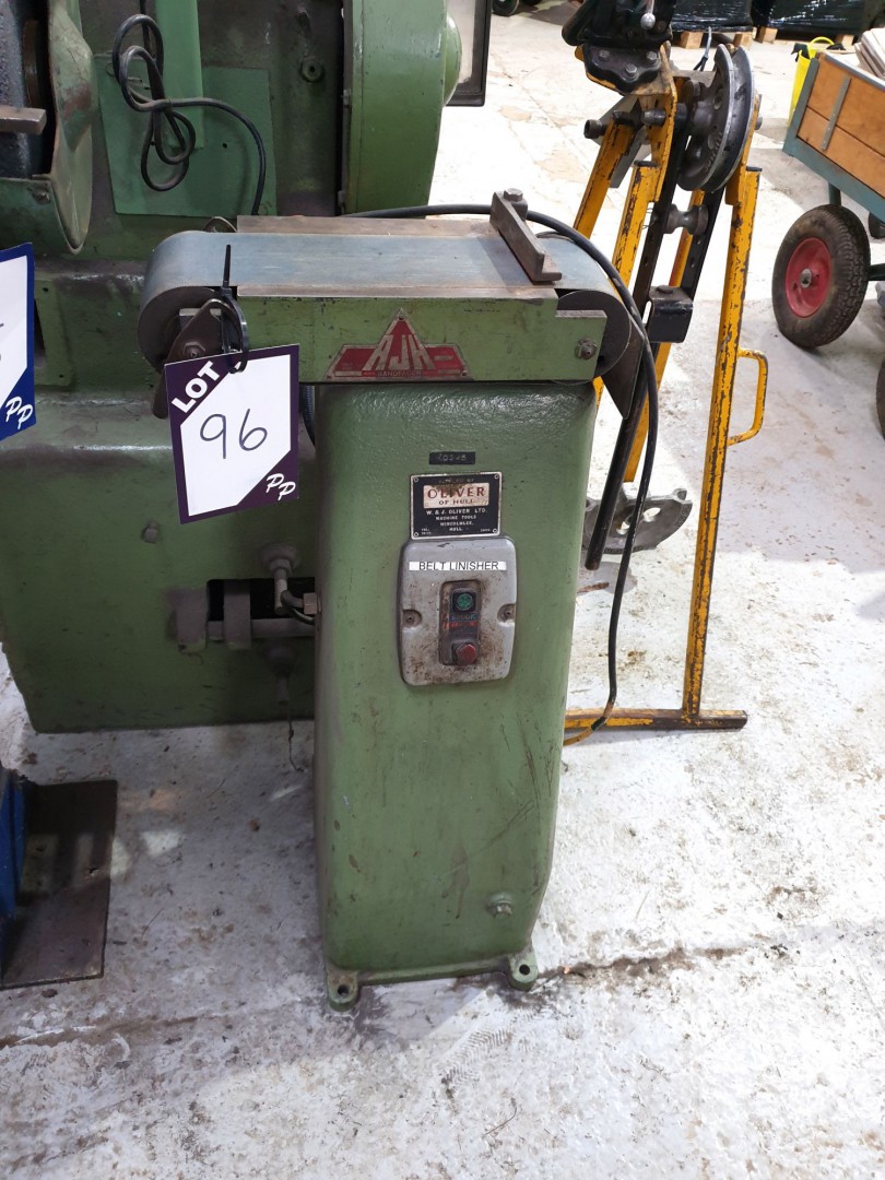 RJH Bandfacer belt linisher, 100mm belt - Lot Loca...