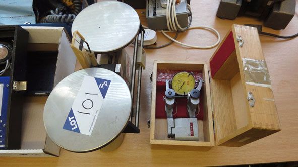 Ohaus Harvard trip balance, 2kg capacity & Baty ex...