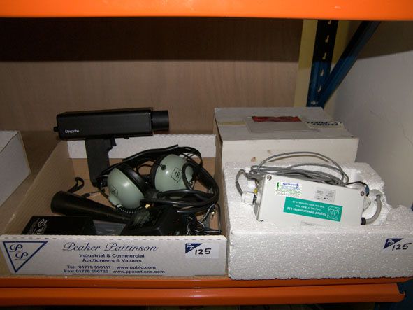 Ultra Probe 2000MPH headphones, charger & electra...