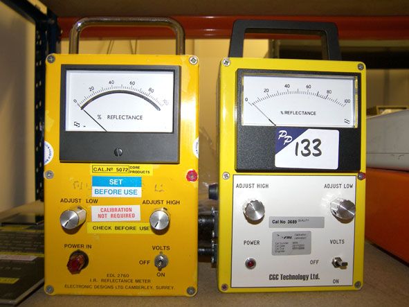 2x reflectance meters