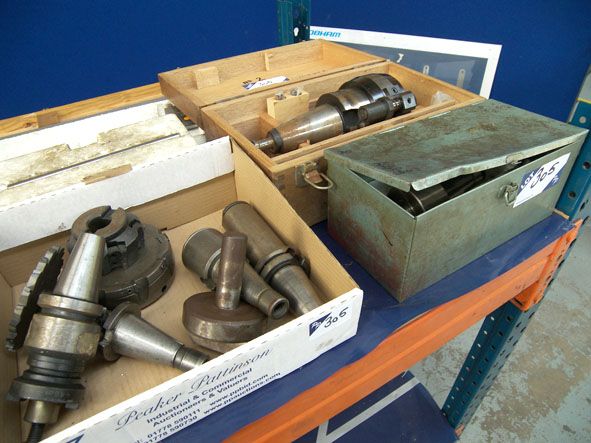 Diashowa Seiki BT50-X46 tool holder & Qty various...