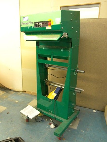 Green Filler 550 paper wrapper, 240v (1999)