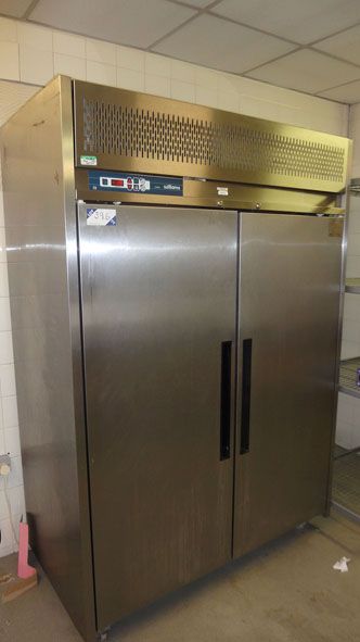 Williams H180B s/s free standing upright freezer