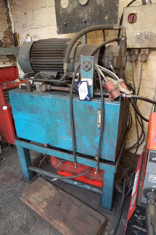GHD hydraulic garage press, adjustable height, 460...