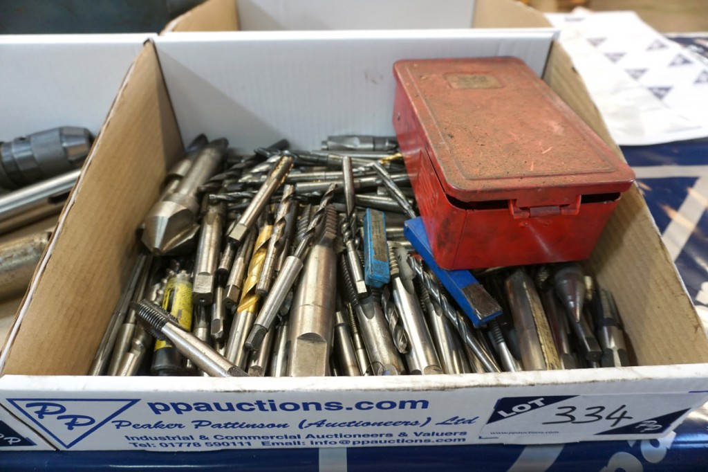 Qty various HSS taps, reamers, centres etc