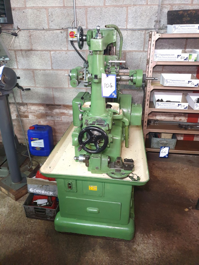 Dowding & Doll model V8 universal gear hobber,...