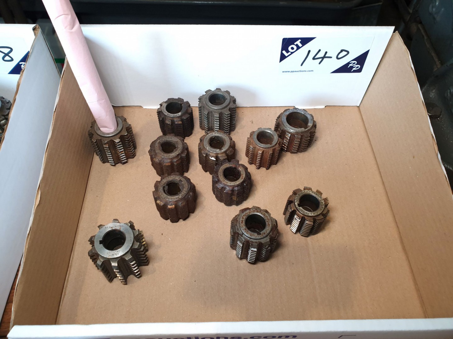12x hobs 3/4" bore, 6x 24 DP 20 deg PA L++ unused,...