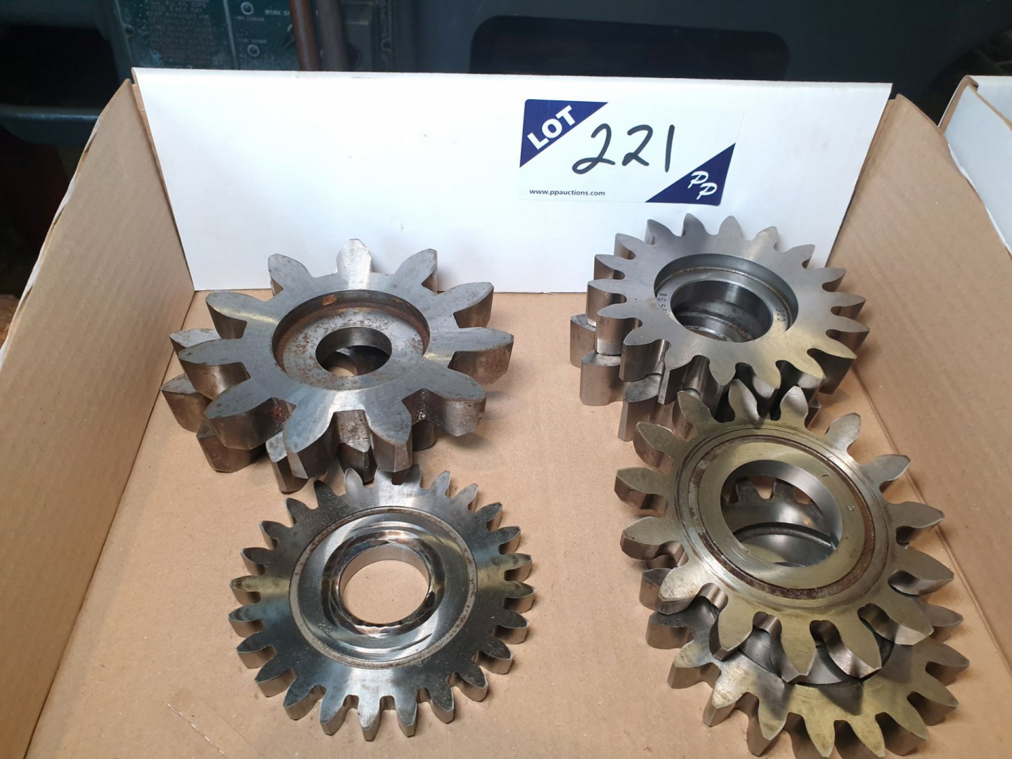 7x various 20deg module shaper cutters, 4 mod / 5...