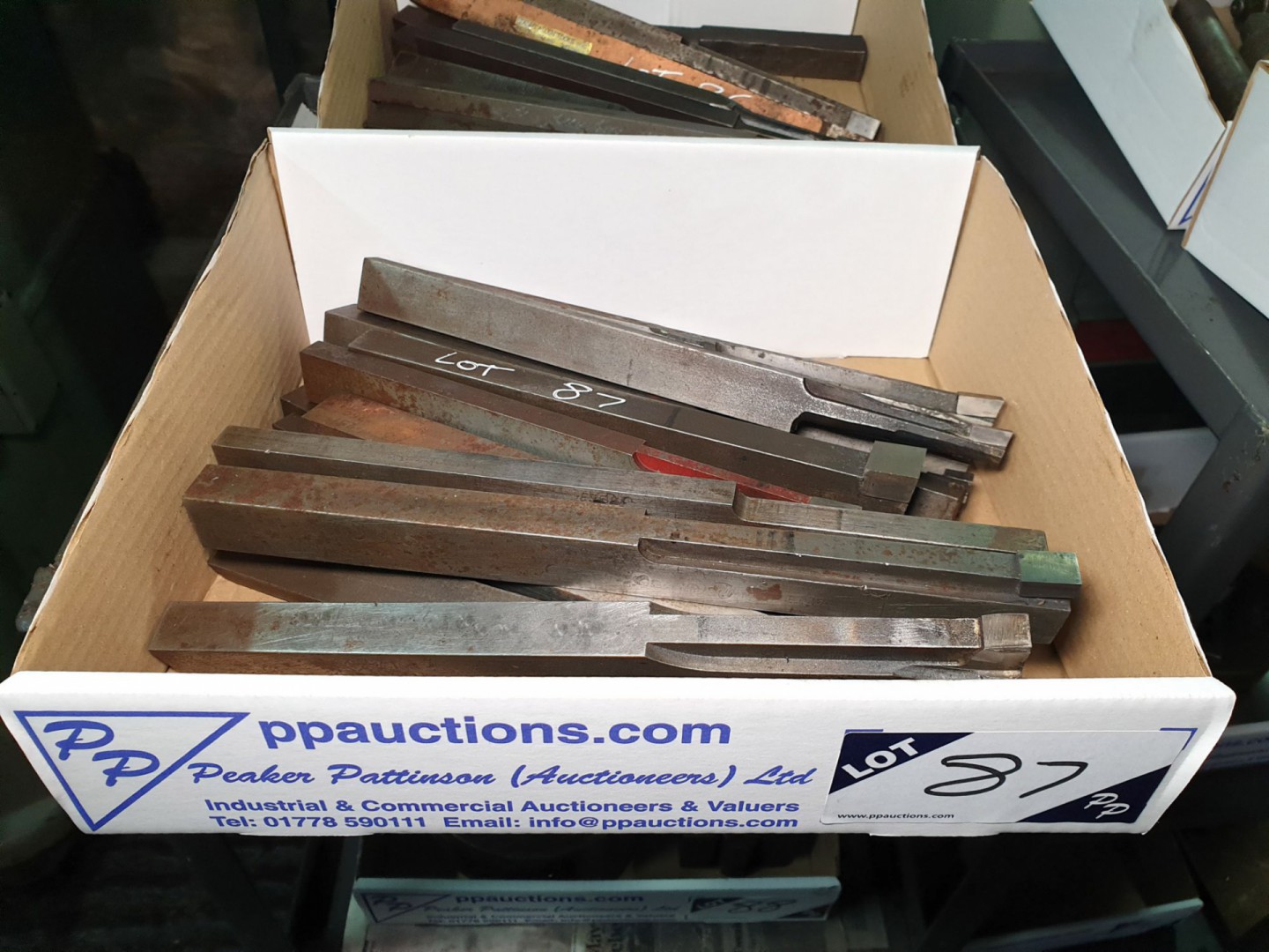 Qty various slotting tools