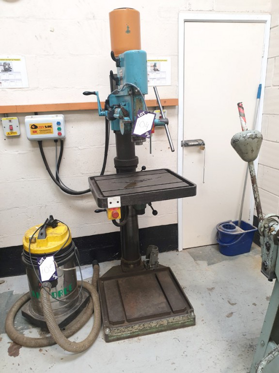 Arboga Maskiner E830 heavy duty single spindle pil...