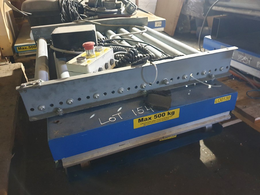 EdmoLift hydraulic adjustable height platform, 500...
