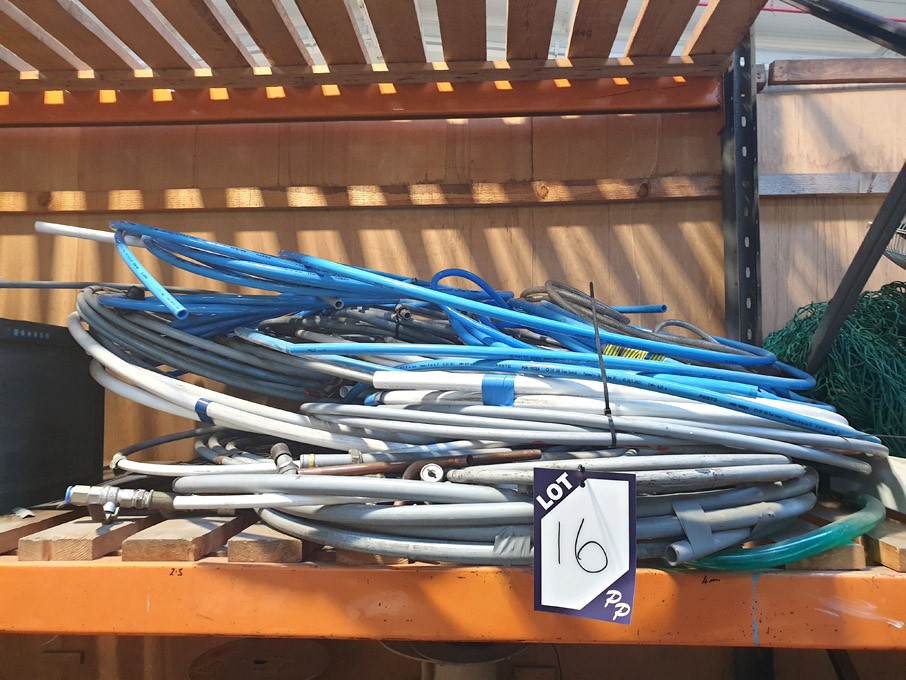 Qty various plastic pipe & tubing etc