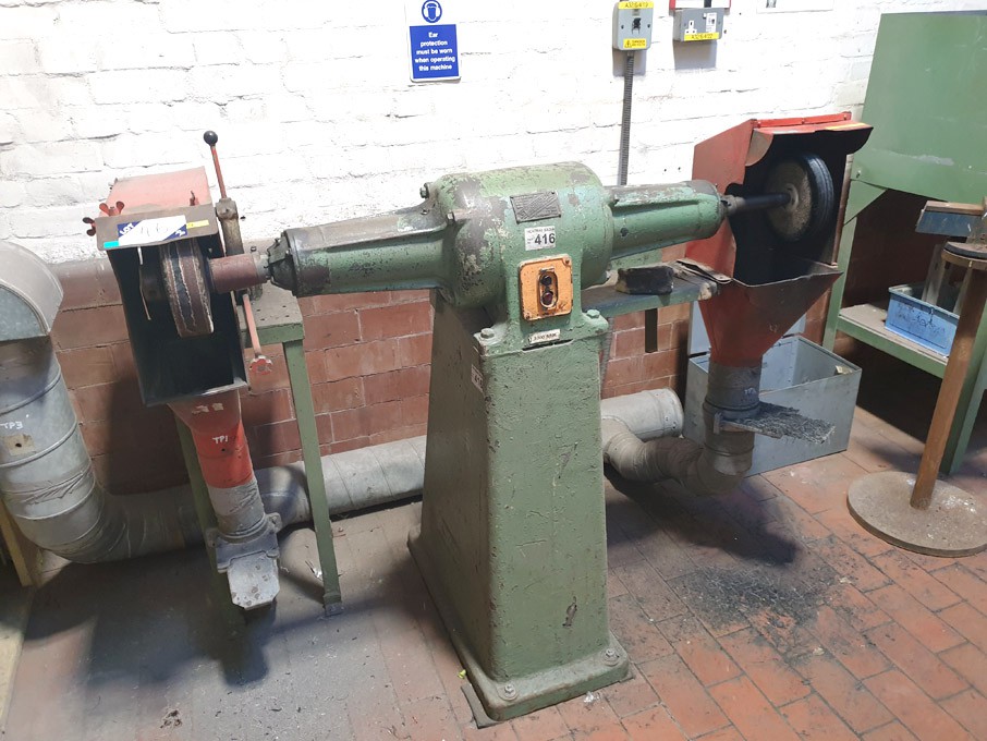 Canning type 1612 double ended polisher with spare...