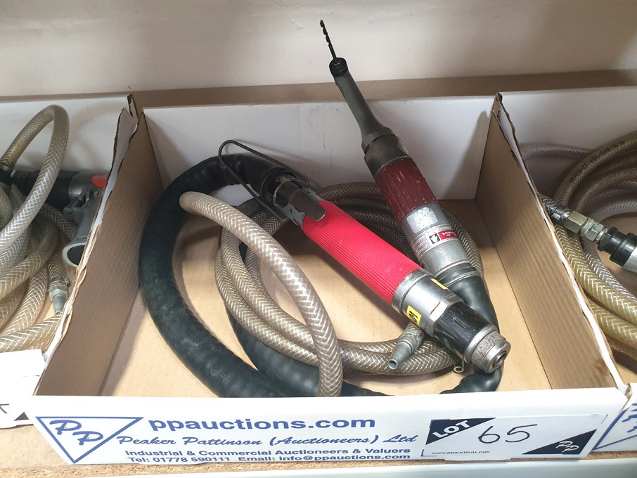 2x Desoutter pneumatic air tools