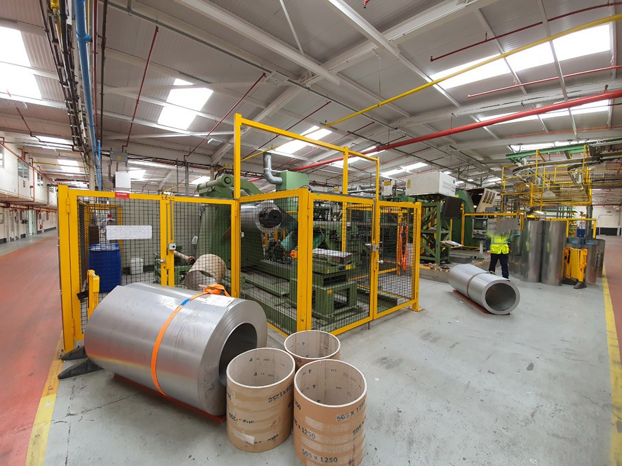 (used in the production of hot water cylinders) We...