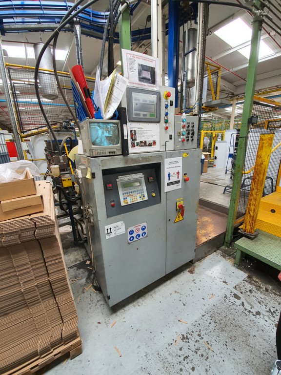 Cylinder foaming line including:
Cannon high pres...