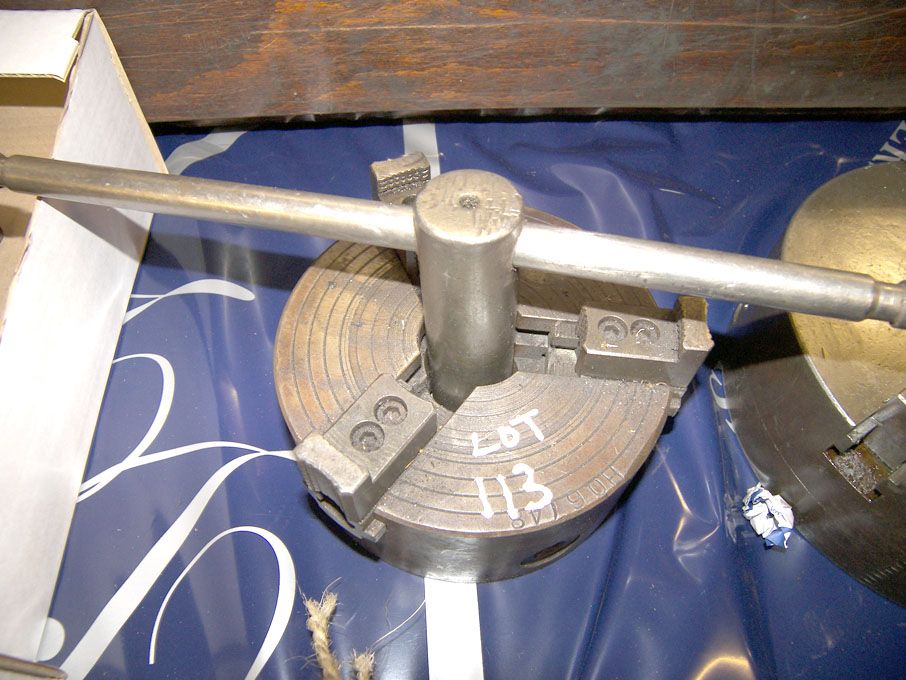 Pratt 160mm 3 jaw chuck
