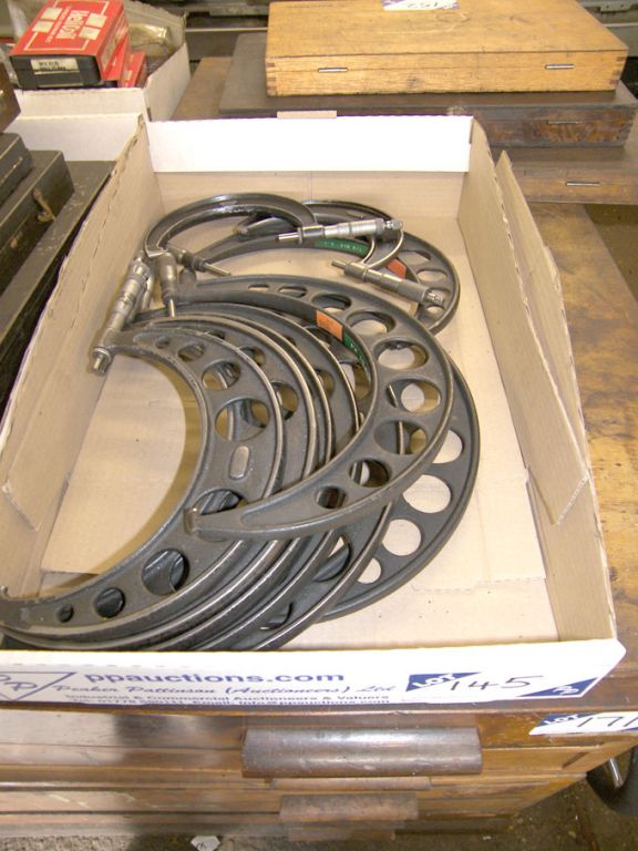 Qty Moore & Wright etc micrometers to 9-10"