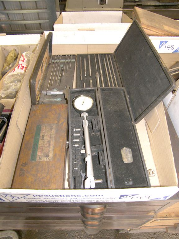 Moore & Wright, Mitutoyo etc depth micrometers, Me...