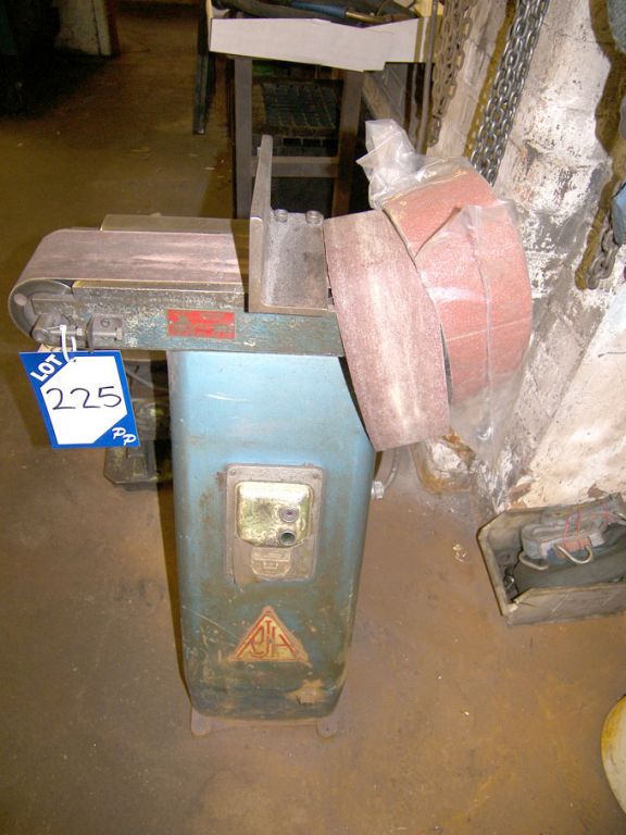 RJH 100mm wide horizontal belt linisher