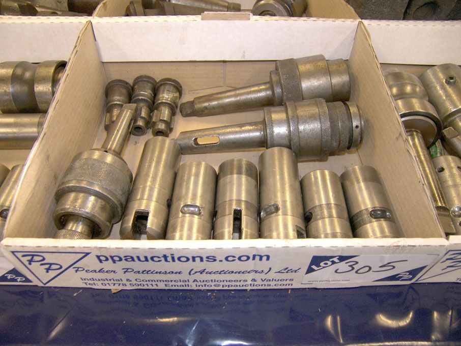 Qty taper quick change tool holders, chucks etc