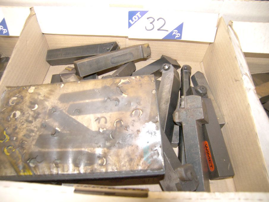 Qty Herbert, T Max, Sandvik etc tip turning tools