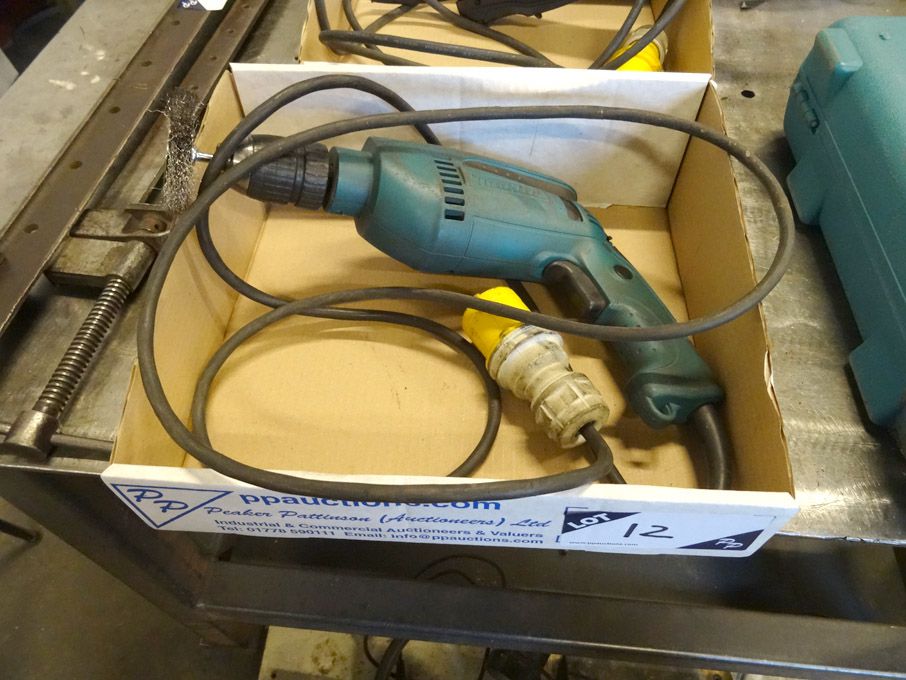 Makita HP1641 110v percussion drill, 2800rpm, 680W