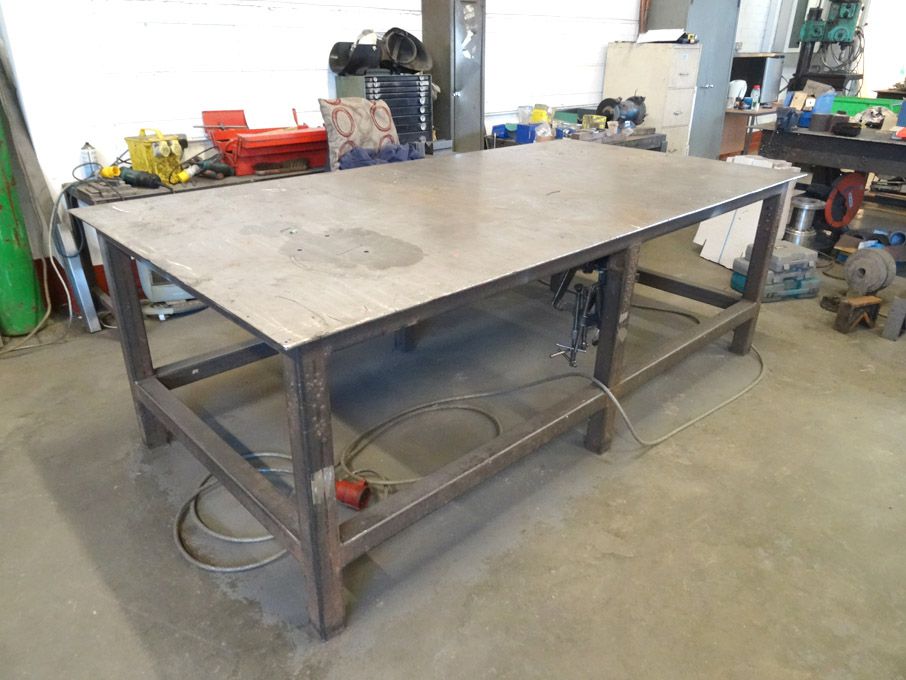 2500x1250mm steel welding table