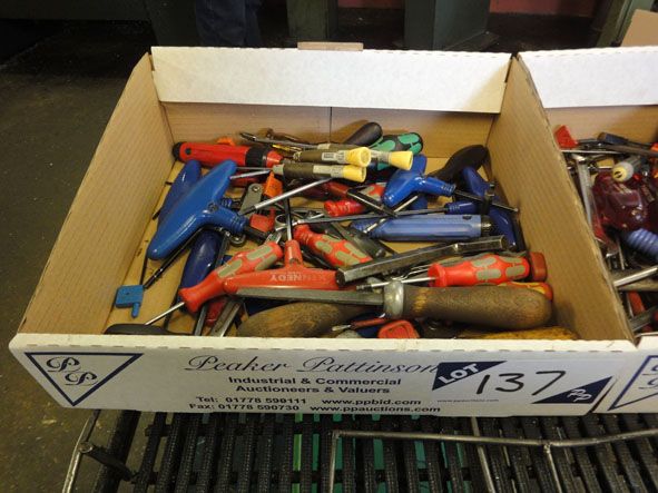 Qty hand tools & machine setting tools