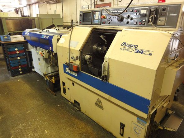 Miyano BNC-34 C2 CNC turning centre, 34mm max dia,...