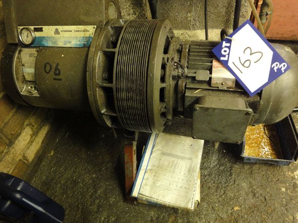 Hydrovane 23 CM compressor, 440v, 3 phase, s/n 16...