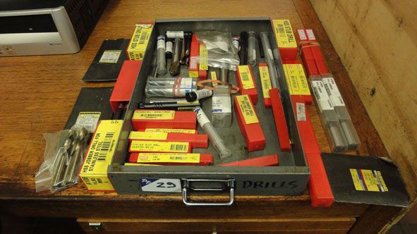 Contents of Drawer 7 inc: Qty Dormer, Guhring etc...
