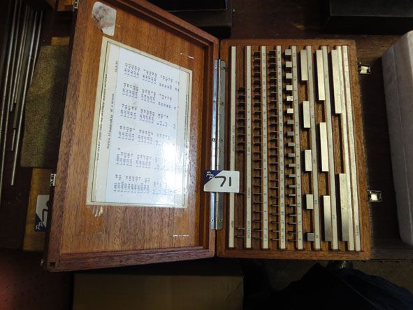 Alan Browne / Coventry Gauge metric slip gauge set