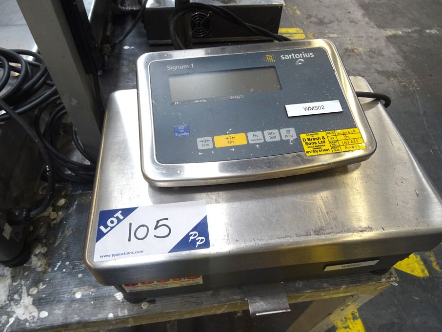 Sartorius Signum 1 digital scales, 35kg x 0.1g cap...