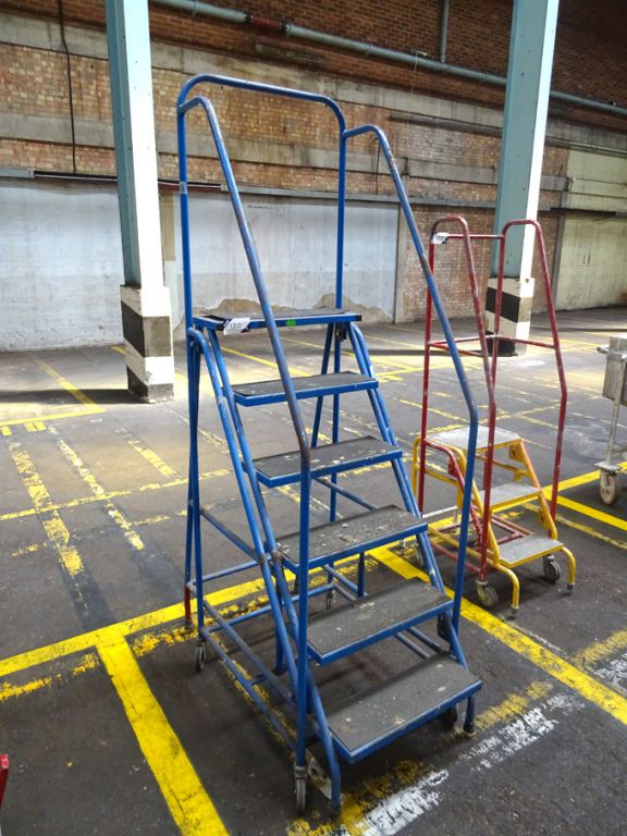 Powell 6 step mobile safety steps