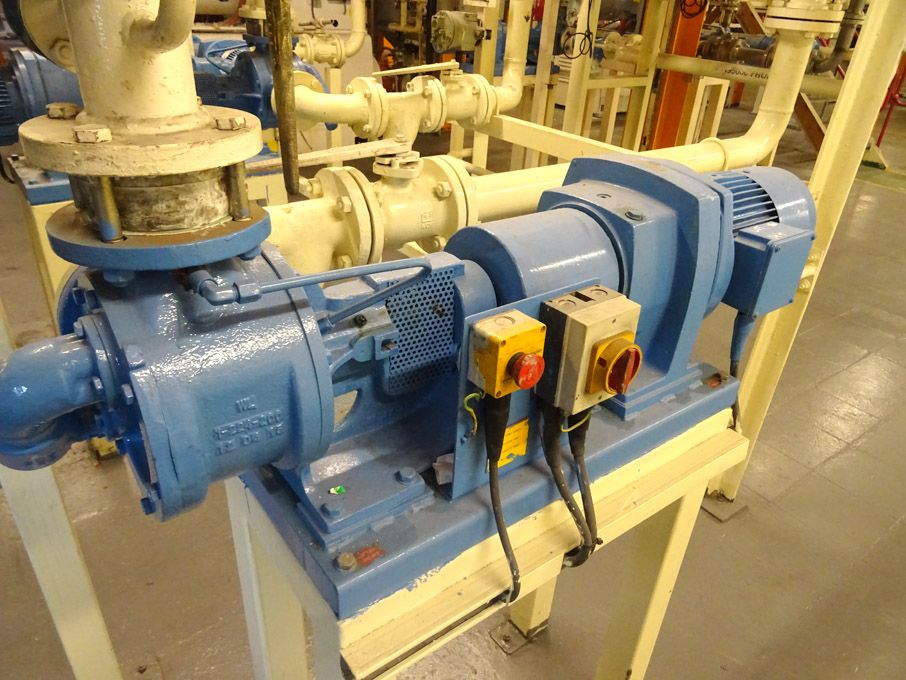 6x various Viking etc pumps with motors to 4kW