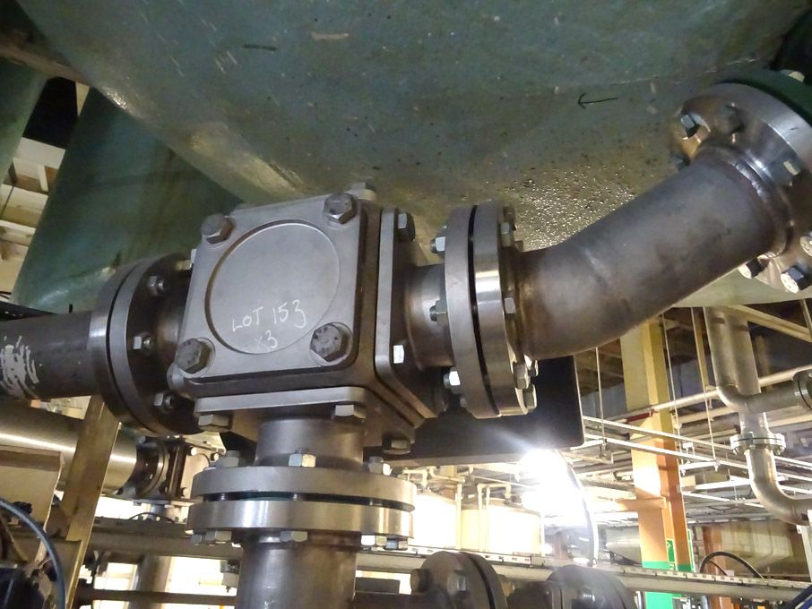 3x Sirom 4" dia 3 way valves (2010)