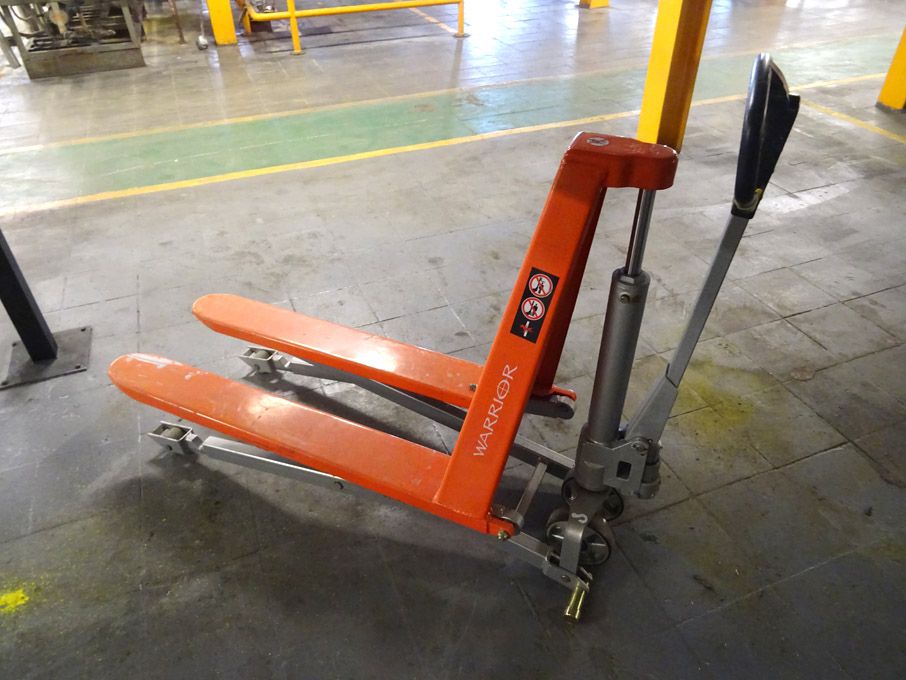 Warrior ACX10M high lift pallet truck, 1000kg capa...