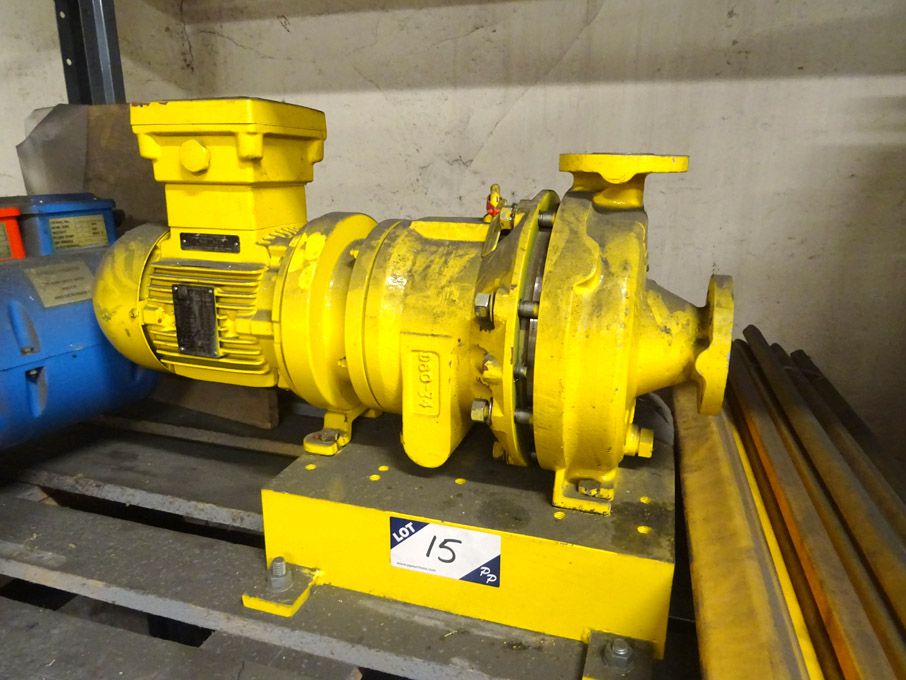 WEG 0.75kW @ 1415rpm motor with mag pump