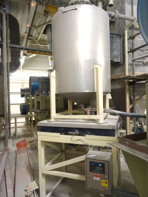 Moorecroft Engineers Ltd stainless steel tank with...