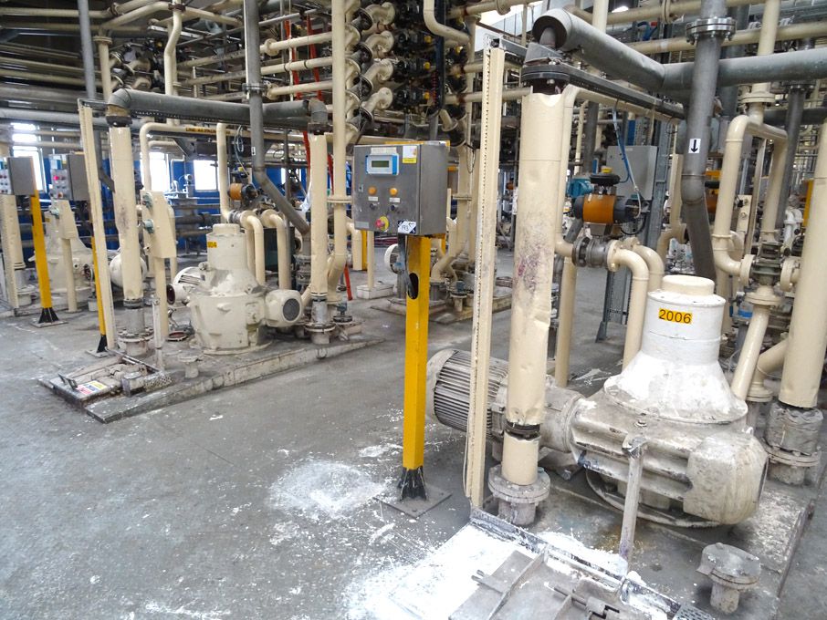 6x Highfield Gears paddle mixers, 35kW