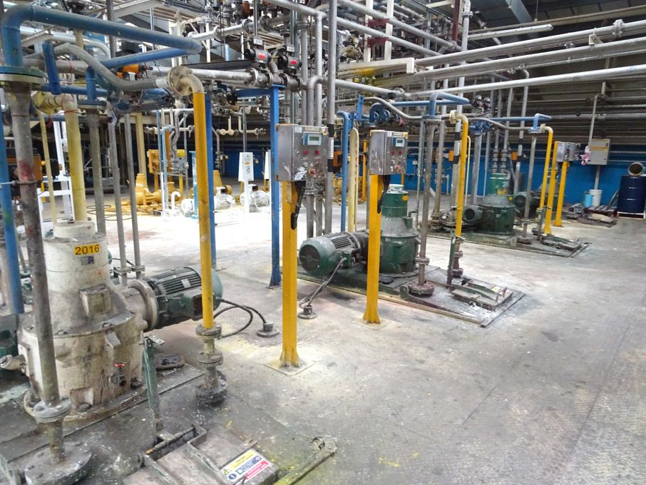 4x Highfield Gears 30kW paddle mixers
