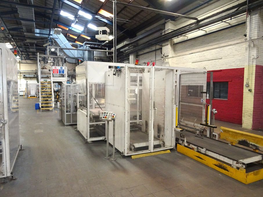 Paint Line G - complete with PMN pallet loader, co...