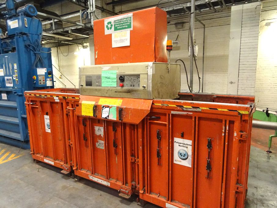 Orwak 9020 cardboard compactor (1999) (spares or r...