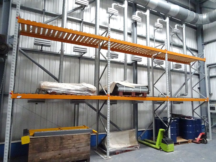 4 bays Apex 8 heavy duty boltless pallet racking,...