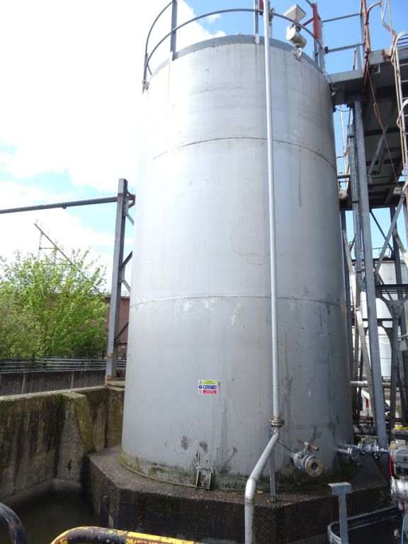 C23 stainless steel vertical storage tank with ste...