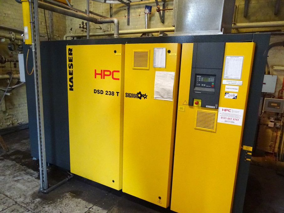 HPC Kaeser DSD 238T Sigma rotary packaged compress...